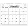 2027 AT-A-GLANCE Business 15" x 12" Monthly Wall Calendar, White/Black (997-1-27)~#|#~05505D3F-5843-42A3-83CD9027E0B213B8_sc7