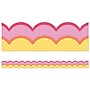 Carson Dellosa Happily Ever Elementary Retro Remix Warm Waves Scalloped Border 3" x 3', 13 Strips/Pack (108541)~#|#~056AA9FC-3D2F-47F6-96E952B2A9BA191D_sc7