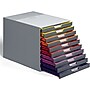 Durable VARICOLOR Desktop 10 Drawer Organizer (DBL761027)~#|#~05825FEB-F303-4D27-91BD3777C31858CF_sc7