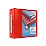 Staples Heavy Duty 5" 3-Ring View Binder, D-Ring, Red (ST56300-CC)~#|#~0586BCB5-3983-46E7-A54770595978536C_sc7