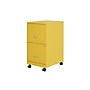 Space Solutions SOHO Smart File 2-Drawer Mobile Vertical File Cabinet, Letter Size, Lockable, Goldfinch (25276)~#|#~05874FB9-202D-44ED-BDE827FD8411E6C3_sc7