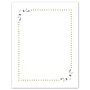Avery Gold Dots with Green Florals Matte Blank Card, White, 10/Pack (S00-DPH)~#|#~059EEAFF-393A-4BC4-A2802225F2B209D5_sc7