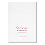 Customizable "Season's Greetings Snowflakes" Holiday Card, Blank Inside, w/ Unlined White Fastick Envs., 25/Box~#|#~05B666CD-3BAC-46BE-A7F9A8DD4514E35F_sc7
