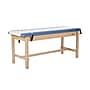 Viva Comfort Aristo Wood H-Brace Physician Exam Table with Paper Cutter and Holder, 500lbs. Capacity, Blue (ADI996-HBFP-BLU)~#|#~05B8129B-C91B-4E70-8515973B71DBE477_sc7