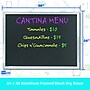 Flipside Dry-Erase Blackboard, Aluminum Frame, 24" x 36" (17931)~#|#~05E20C68-065D-4437-AB44891F9A1DE91A_sc7