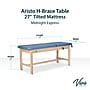 Viva Comfort Aristo Wood Physician Exam Table with Adjustable Backrest, Paper Holder, 500lbs. Capacity, Blue (ADI996-HBF-BLU)~#|#~05E4AEF0-1499-4EB6-94917529700C55E5_sc7