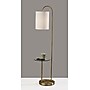 Adesso Amira 64"H Antique Brass Floor Lamp with Drum Shade (4062-21)~#|#~0606AFFE-EF69-4BC5-878BB7D343375E7D_sc7