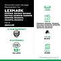 Clover Imaging Group Remanufactured 200222P Black High YieldToner Cartridge Replacement for Lexmark T640~#|#~06091A3B-9657-401E-90D29CB98EEC7A1B_sc7