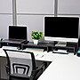 Mind Reader Adjustable Dual Monitor Stand, Up to 44 lbs., Black (MDFMOND-BLK)~#|#~0610D785-F74B-430B-A4CE224620BD6C72_sc7