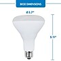 Viribright BR30 8.5 Watts Daylight LED Flood & Spot Bulb, 4/Pack (654697-4)~#|#~06601199-F816-4FEE-AFAD780E002E9B79_sc7
