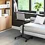 Seville Classics airLIFT 24"W Manual Rectangular Height Adjustable Mobile Sitting Desk, Black (OFF65994B)~#|#~0671D489-B158-4815-9F49B3083356BD91_sc7