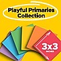 Post-it Super Sticky Notes, 3" x 3", Playful Primaries Collection, 90 Sheet/Pad, 12 Pads/Pack (65412SSAN)~#|#~06A58AAB-4224-4BAD-BFB57DAB50AED231_sc7