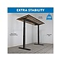 Mount-It! Ultimate 55"W Electric Rectangular Adjustable Standing Desk, Oak/Black (MI-18082)~#|#~06A62BB7-9670-42B0-B91057C0900E57B0_sc7