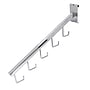 Nahanco Square Tubing 5 Hook Waterfall, Chrome, 18 " (GW5H)~#|#~06A6B27B-AEFA-42A5-8687F77F229C0917_sc7