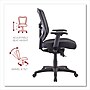 Alera Elusion Series Mesh Back Fabric Task Chair, Black (ALEEL42BME10B)~#|#~06A6D850-965E-402D-9FEBB796FE2755F1_sc7