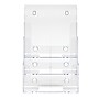 Deflect-O Literature Holder, 8.2" x 11.7", Clear Plastic (77301)~#|#~sp40312343_sc7