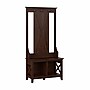 Bush Furniture Key West 66" Hall Tree with Shoe Storage Bench, Bing Cherry (KWS166BC-03)~#|#~06E18467-34D4-4FF6-B5F8443F1D2DD5A7_sc7