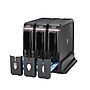 Dixie Ultra Triple Pack SmartStock Series-W Plastic Cutlery Dispenser, Black, 3/Carton (SSW3D85)~#|#~06EF1545-980F-422D-8398997E0AC9C475_sc7