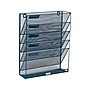 Mind Reader 5-Pocket Metal Mesh Mountable Wall File, Letter Size, Turquoise (MAGSTACK-TUR)~#|#~07284590-473C-4B86-82C2B08368861D66_sc7