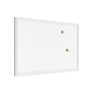 U Brands Magnetic Dry Erase Whiteboard, White Decor Frame, 30" x 20" (2071U00-01)~#|#~0735222C-2F4A-4FD2-A76F20ABF9496D4C_sc7