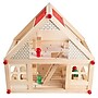 Hey! Play! Plywood Dollhouse, 15.0 x 11.5 x 15.8, Brown (80-YC60050A)~#|#~073E368F-E442-4ED7-92976495E8D3D460_sc7