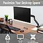 Mind Reader Adjustable Counter-Balance Gas Spring Arm for 13" - 32" Monitor, Black (GARMON-BLK)~#|#~075BCEC6-D19C-4DA0-95B3FA4B1CA9DCC5_sc7
