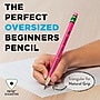 Ticonderoga My First Tri-Write Wood-Cased Pencils, Neon Assorted, 12/Pack, 2 Packs/Bundle (DIX13012-2)~#|#~07761DF5-67E6-4F41-85BDFA3C8164EB63_sc7