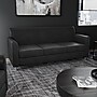 Flash Furniture Hercules Diplomat LeatherSoft Sofa, Black/Chrome Legs (BT8273BKCHR)~#|#~077C3054-3E1B-4949-87C83C6CCF064F19_sc7