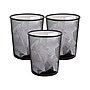Mind Reader Metal Mesh Trash Can Without Lid, 4.5 Gallon, Black, 3/Pack (3CGARB-BLK)~#|#~078711F2-F15F-4AE6-8F164F44AAC67392_sc7