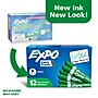 Expo Tank Dry Erase Markers, Chisel Tip, Green, 12/Pack (80004)~#|#~07A7C434-4207-4728-978C06A02559621A_sc7
