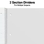 Staples® 3-Subject Subject Notebooks, 8.5" x 11", College Ruled, 150 Sheets, Assorted (27524M)~#|#~07AD81E9-459F-4D85-AE3B586F10E53374_sc7