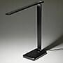 Excello Global Products Wellness Series LED Desk Lamp, 16", Black (EGP-DL-12-BLK)~#|#~07B30BB8-04B8-447E-8E3DC7E43DF7599C_sc7