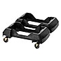 Alpine Industries Rectangular Trash Can Dolly, 200 lb. Weight Capacity, Black (477-DOLLY)~#|#~07C884D6-7002-4825-8670FCC1ACEABB78_sc7