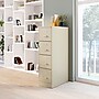 Staples Heavy Duty 4 Drawer Vertical File Cabinet, Letter Size Documents, 26.5" D x 15" W x 51.97" H, Putty/Beige~#|#~07F36DA9-3779-43A8-9E009FB4C969ECBE_sc7