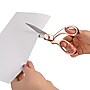 Westcott Vintage 8" Stainless Steel Heavy Duty Scissors, Pointed Tip, Rose Gold Finish (16968)~#|#~0806494B-646D-4A6A-958F28E9594DFD59_sc7