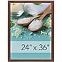 Staples 24" x 36" MDF Poster Frame, Dark Brown (MPFRM-2436-BRW)~#|#~0807B7A7-F584-49A3-BB1F920AB7E48A92_sc7