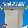 CloroxPro Glad ForceFlex 13 Gallon Tall Kitchen Trash Bag, 23.75" x 24.88", Low Density, .72 mil, Gray, 100/Box (70427)~#|#~08127BDF-277B-48CC-A15F176E63681513_sc7