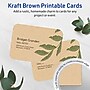 Avery Business Cards, 2-1/2" x 3-1/2", Matte Kraft Brown, 150/Pack (95328)~#|#~0829244A-4126-4E43-ACC40539336096E2_sc7