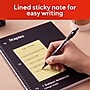 Staples Sticky Notes, 4" x 6", Lined, Yellow, 1200 Sheets – Large Ruled Notes for Planning, Projects & Office Use~#|#~08296078-9F23-42EF-BB123EBD66437561_sc7