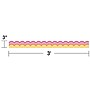 Carson Dellosa Education Happily Ever Elementary Retro Remix Warm Waves Scalloped Borders, 3" x 3', 13/Pack, 6 Packs/Bundle~#|#~08338FE0-2C6B-47CD-827A775BD8DBBA50_sc7