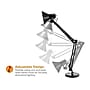 Bostitch LED Swing Arm Desk Lamp, 30", Black (VLF100D)~#|#~0836F242-F03A-4006-A2E25BBE573ECFF9_sc7
