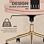 Elle Decor Ariana Criss Cross Armless Ergonomic Fabric Swivel Computer and Desk Chair, Pink (60121-PNK)~#|#~08446936-6AA7-4939-8B780532AB0669D7_sc7