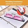 Bostitch Office EZ Squeeze InCourage Desktop 3-Hole Punch, 12 Sheet Capacity, Pink (2188)~#|#~084B59B4-C969-4C33-8E5DED6DF916FFE1_sc7