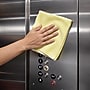 Coastwide Professional Microfiber Cloths, 16" x 16", Yellow, 12/Pack~#|#~08754041-6108-4467-8F2812874849BAC7_sc7
