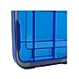 Iris WeatherPro 40 Qt. Latch Lid Storage Bin, Clear/Blue (500202)~#|#~08776B03-17B8-4EEB-B5E4E3672160B483_sc7