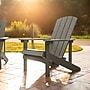 Flash Furniture Charlestown All-Weather Poly Resin Wood Adirondack Chair, Gray (JJC14501LTG)~#|#~087E85C8-1B0E-4019-814DED7A9A291B0A_sc7