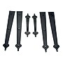 Household Essentials 66-Piece Decorative Garage Handle and Hinge Magnets for Steel Doors, Black (HH240)~#|#~0893F619-B925-4328-A4B474D66CCF453F_sc7