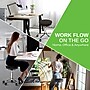 Uncaged Ergonomics Wobble Stool Air 25.5" Active Balance Stool Fabric Seat (WSA-b)~#|#~089FC89A-47EE-473F-B2A41AC14B4446FF_sc7