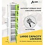 AdirOffice 72'' 6-Tier Green Storage Locker (629-206-GRN)~#|#~08AFA822-8B28-4A06-AF22F4D529C77C30_sc7