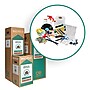 TerraCycle Cardboard Office Separation  Recycling Box, 10.5 Gallon, White and Green (792)~#|#~08B25E64-171C-44DD-A7C799347997B2E3_sc7